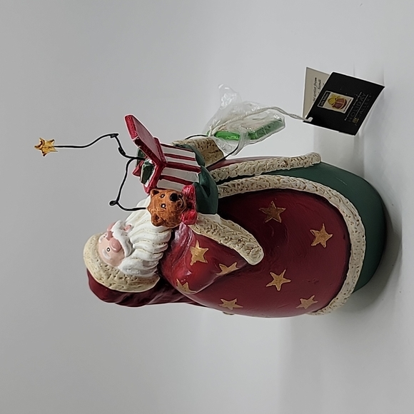Jolly Folliies Other - New Christmas Santa Folk Art Figurine